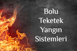 Bolu Teketek Yangın Sistemleri